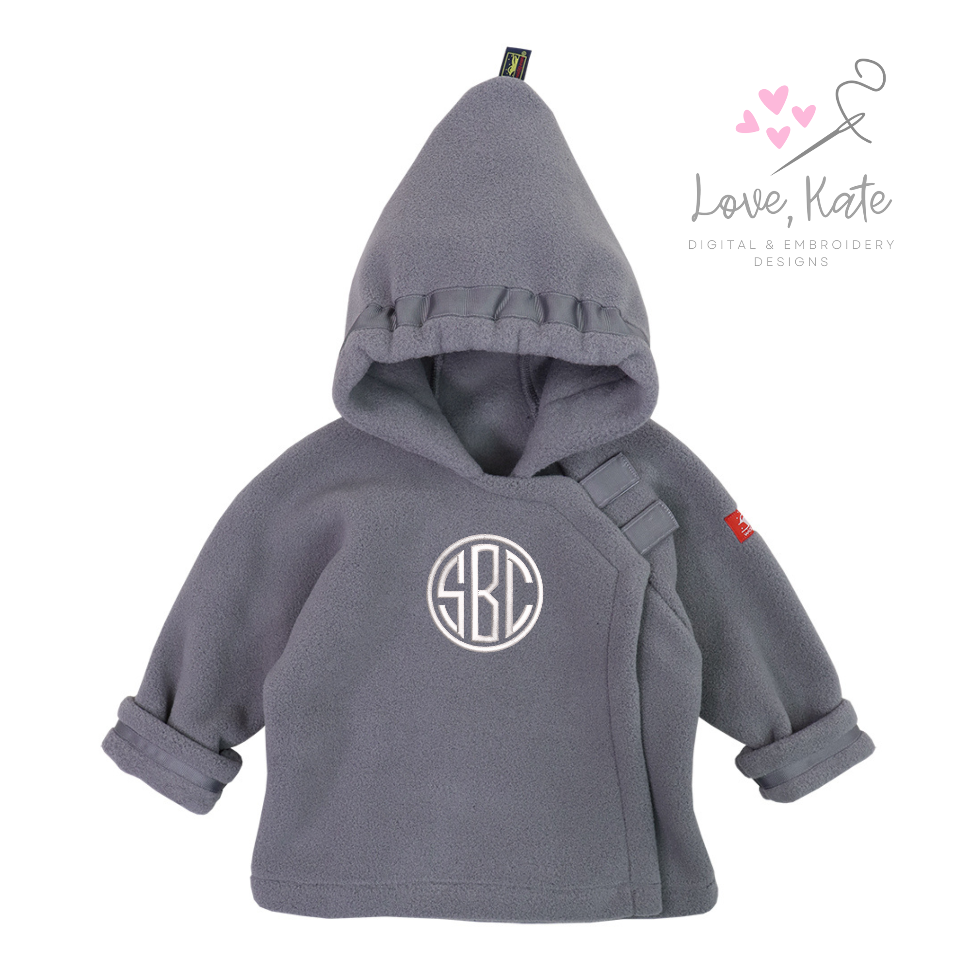Monogrammed Widgeon Jacket | Slate Gray