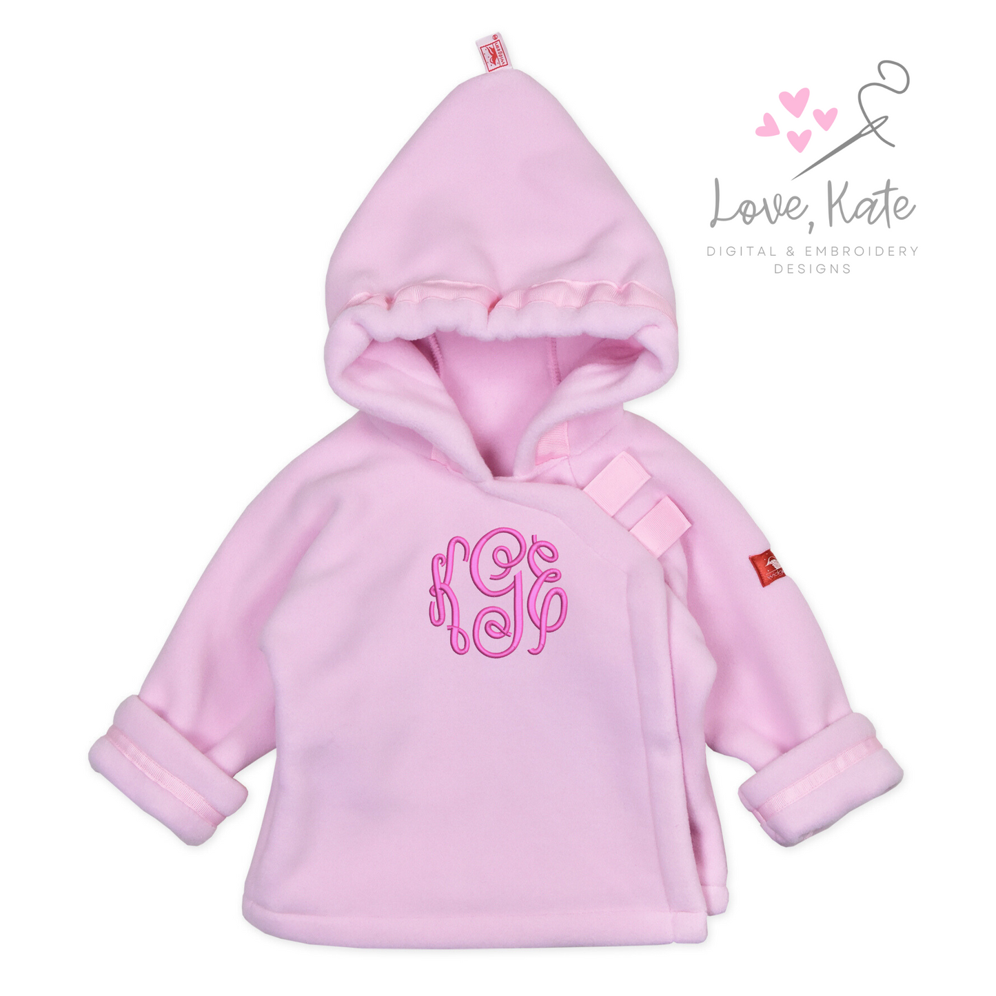 Monogrammed Widgeon Jacket | Light Pink