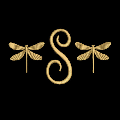 Dragonfly Embroidery Design (5 sizes)