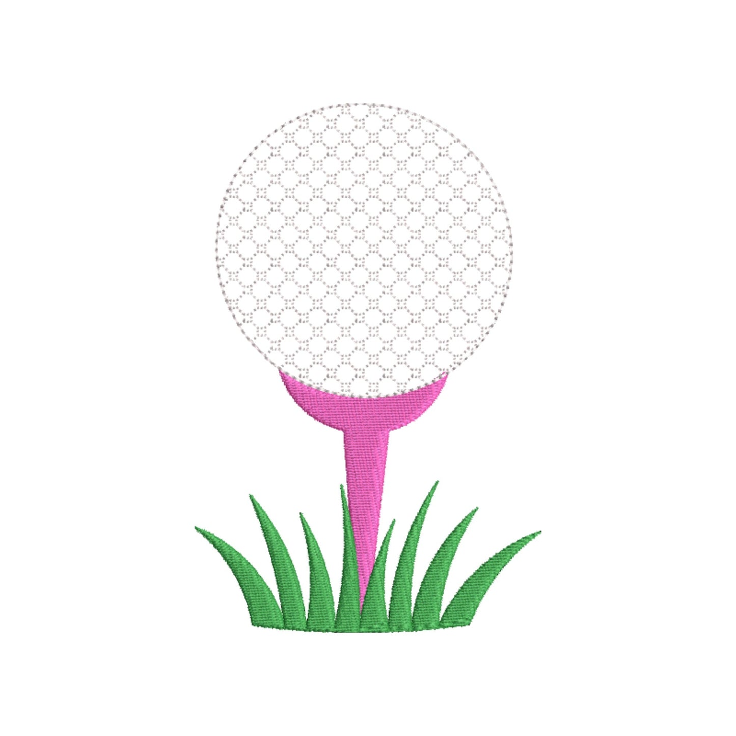 Golf Tee Monogram Frame - 3 Styles in 3 Sizes