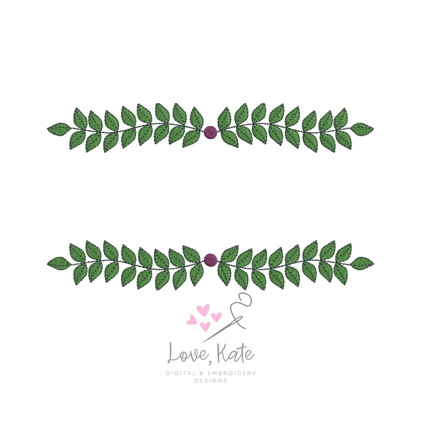 Botanical Embroidery Frame - Fill, Sketch + Outline | 3 Sizes