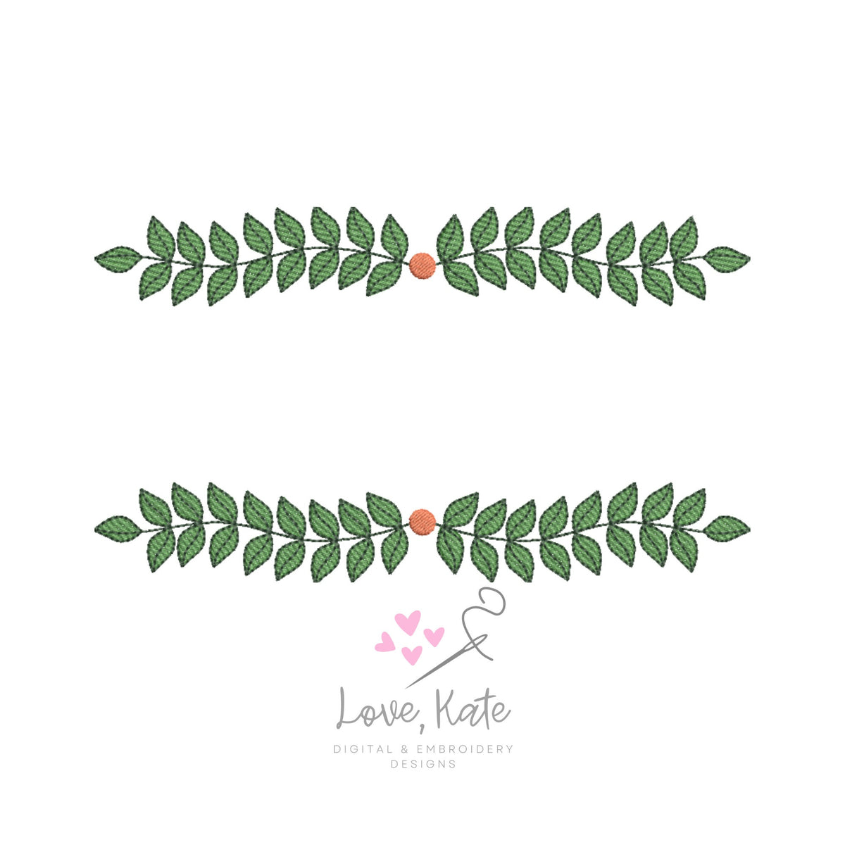 Botanical Embroidery Frame - Fill, Sketch + Outline | 3 Sizes