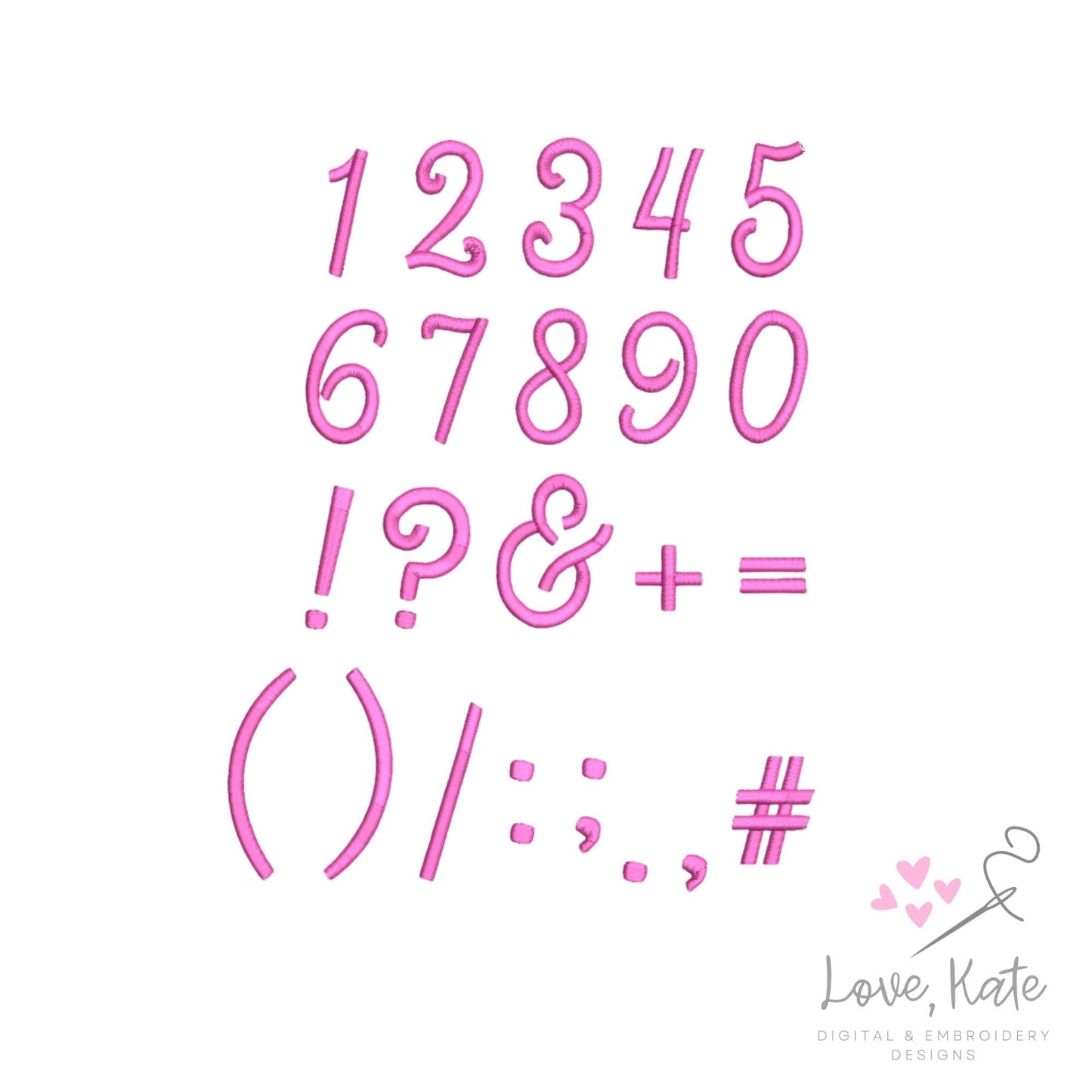 Perfect Script BX Native Embroidery Font | Timeless Script Alphabet for Machine Embroidery