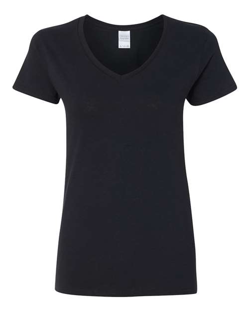 Gildan Women's Short Sleeve V-Neck Tee
