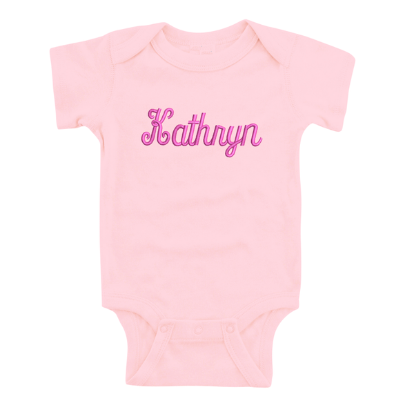 Personalized Baby Bodysuit