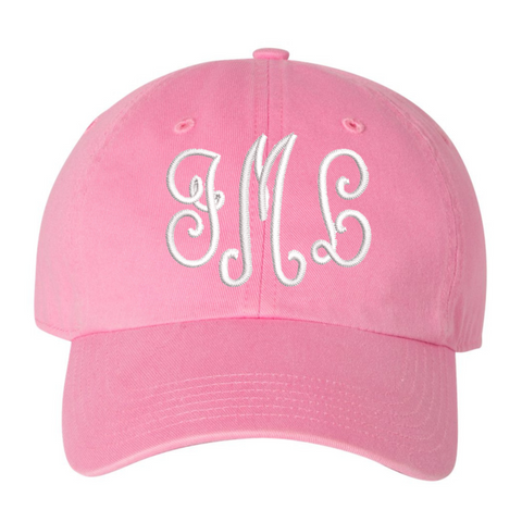 Monogrammed Chino Baseball Cap