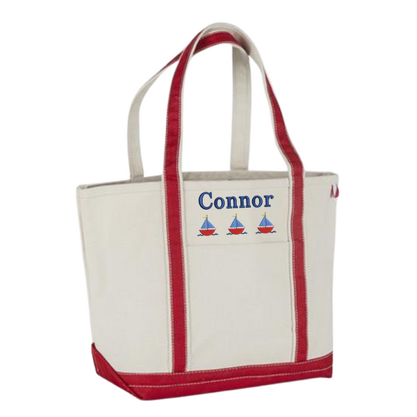 Personalized Boat Tote