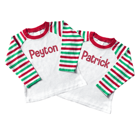 Holiday Raglan Tees