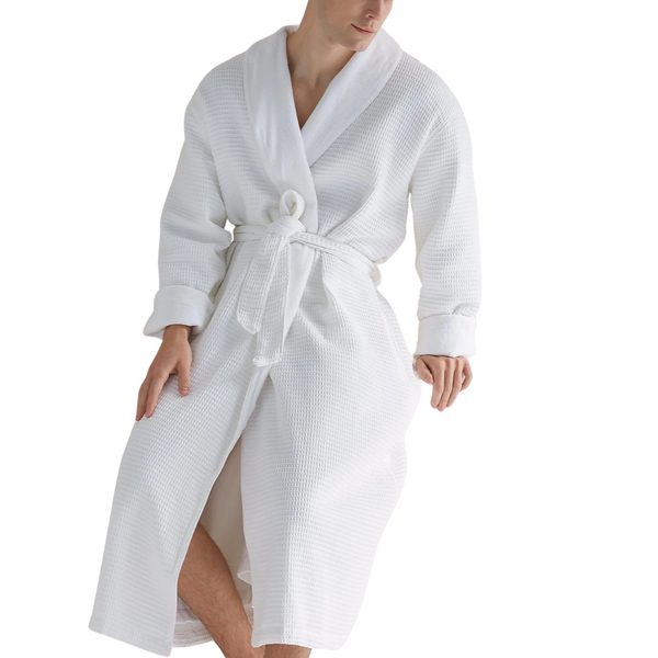 Hotel Waffle-Terry Bathrobe